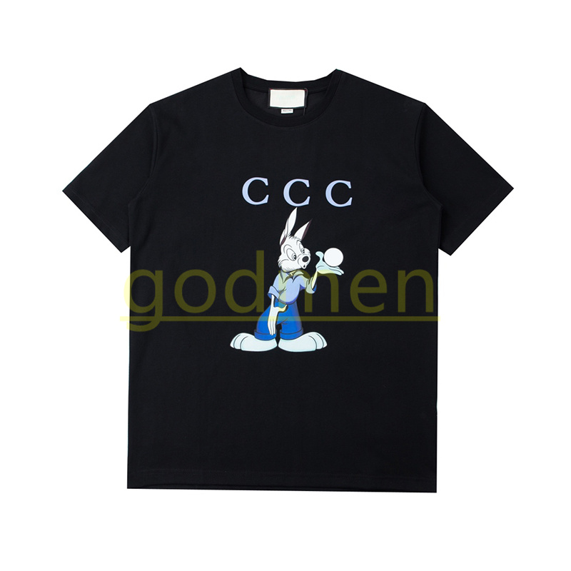 T-shirt casual da donna da uomo T-shirt con stampa di cartoni animati T-shirt estiva a maniche corte taglia S-XL