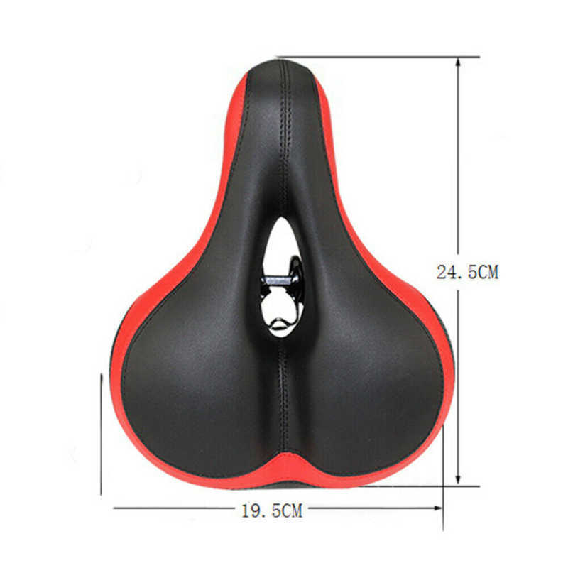 Saddles Bicycle Cycling Big Bum Saddle for Men Women Road Mtb Wide Soft Pad Shock Cushion Bike Seat Accessories Hot Dropship 0130