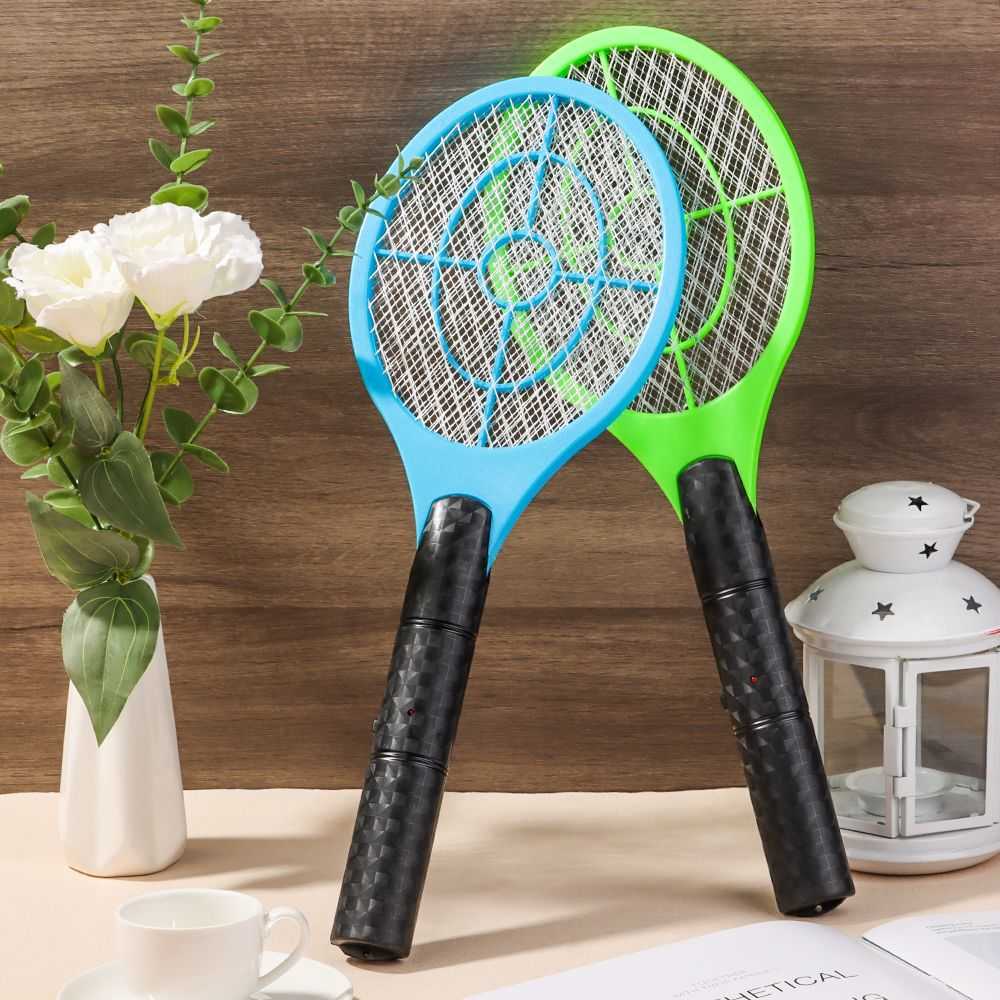 Controle anti -praga Electric Fly Inseto Zapper Killer Mosquito Eletrônico Racket Bug 0129