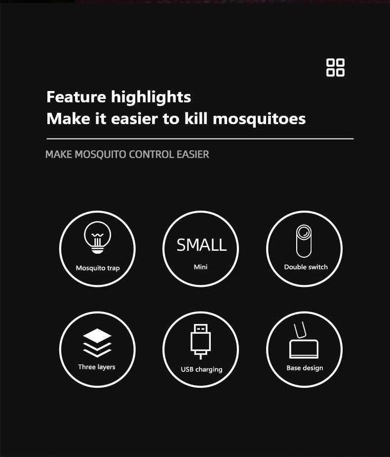 Pest Control Mini Electric Lamps 2 In 1 Insect Racket USB Charge Mosquito Swatter Kill Fly Killer Trap Bug Zapper 0129