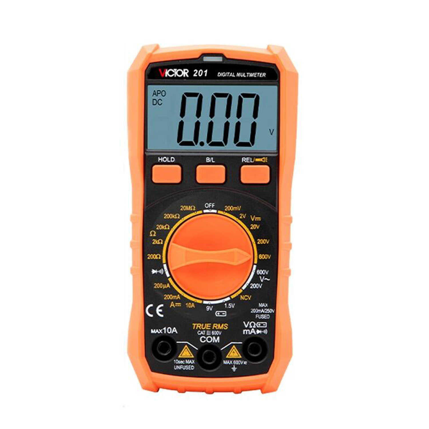 VICTOR VC201 / VC202 VC203 Digital Multimeter Burn-proof Pocket ACDC Voltage Current Resistance Universal Meter.