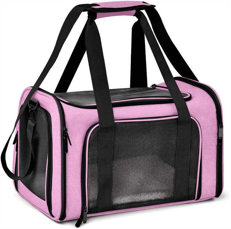 Duffelväskor Dog resor utomhus Ny kattpåse Portable Pet Bag Portable Liten Dog Bag Fällbar Cat Backpack Cat Cage 230101