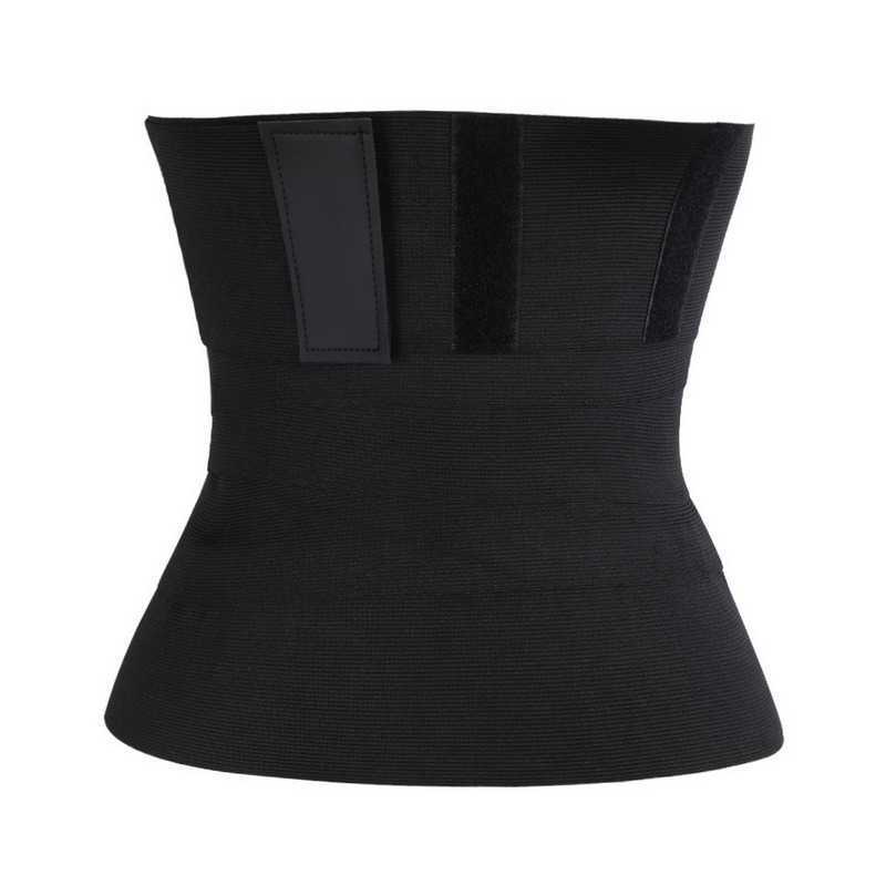 Midja och buken formade bandage wrap tränare shaperwear bälte kvinnor bantning mage ryck mig upp korsett body shaper stretch band 0719