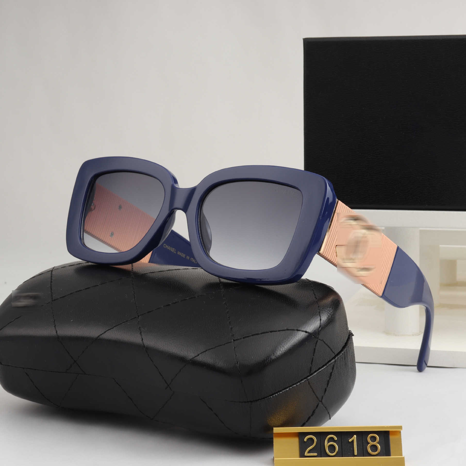 designer de luxe 2023 Nouvelle haute définition à la mode avec protection solaire UV et lunettes de soleil contre le vent