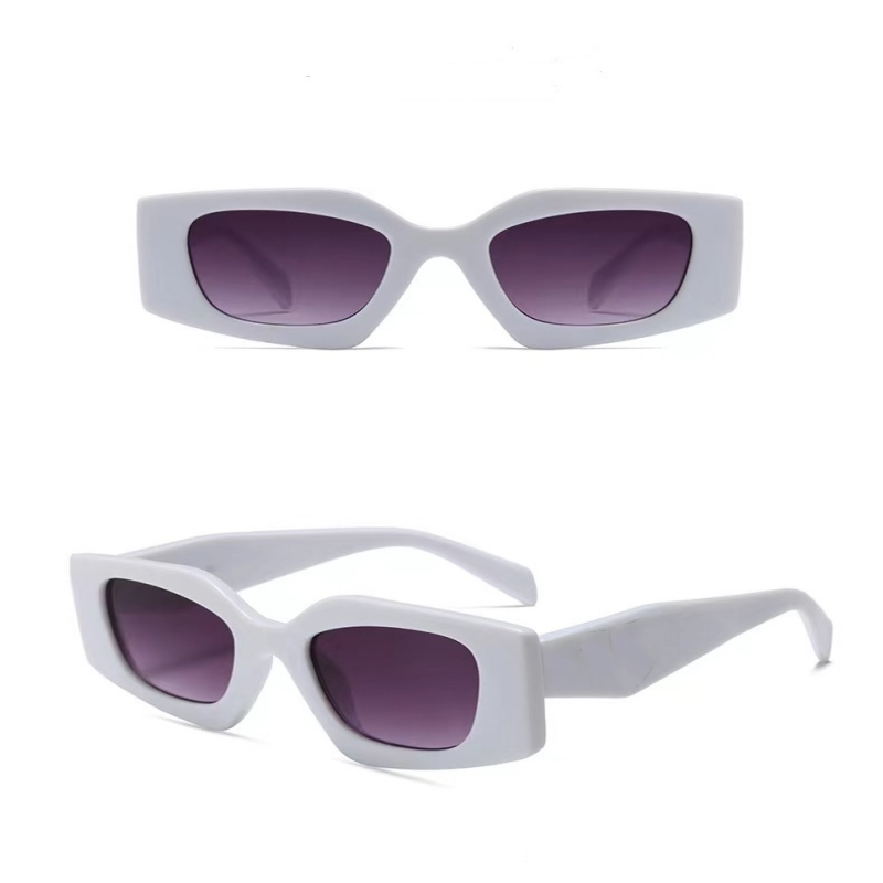 New European and American polygonal two-color flower bag fashion sunglasses women's premium sense sunscreen travel personality sunglasses wholesale8680