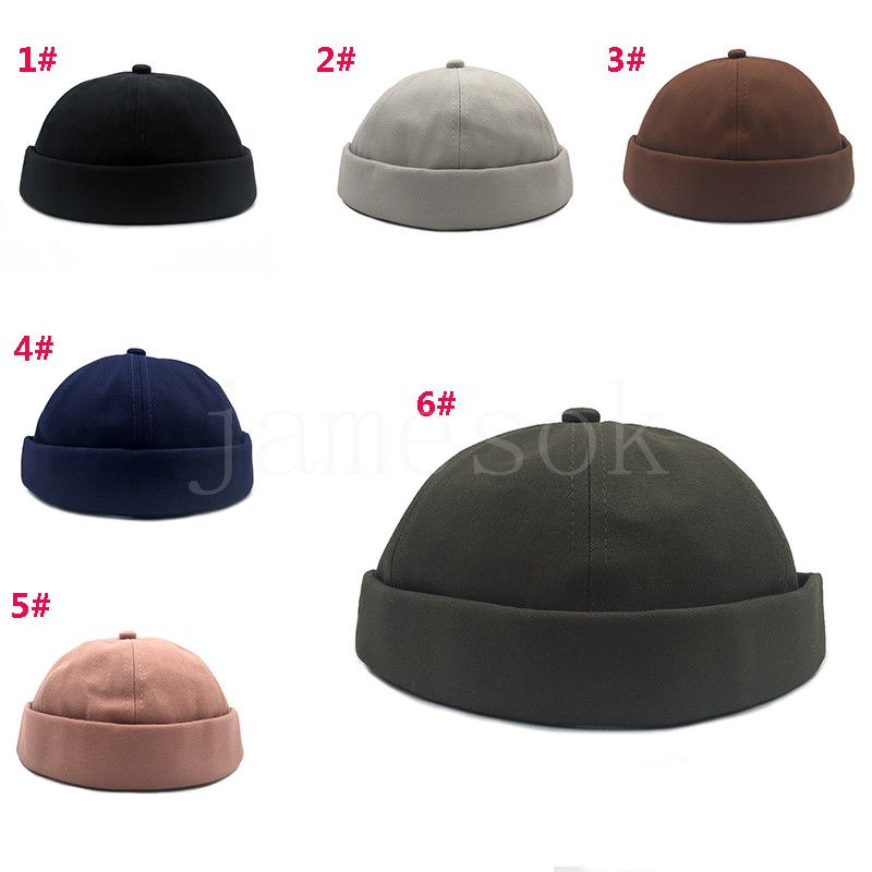 Beanie Worker Sailor Cap Caps Cuff Cuff Retro Retro Fashion Hat مع DE656 قابل للتعديل