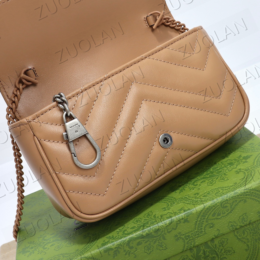 حقيبة سلسلة أزياء السيدات أكياس كتف كروسودي حقيبة يد غير رسمية حقائب لوكسوريمسنجر عالية الجودة من أعلى 10 أ بوشات البقر 476433 حقيبة صغيرة