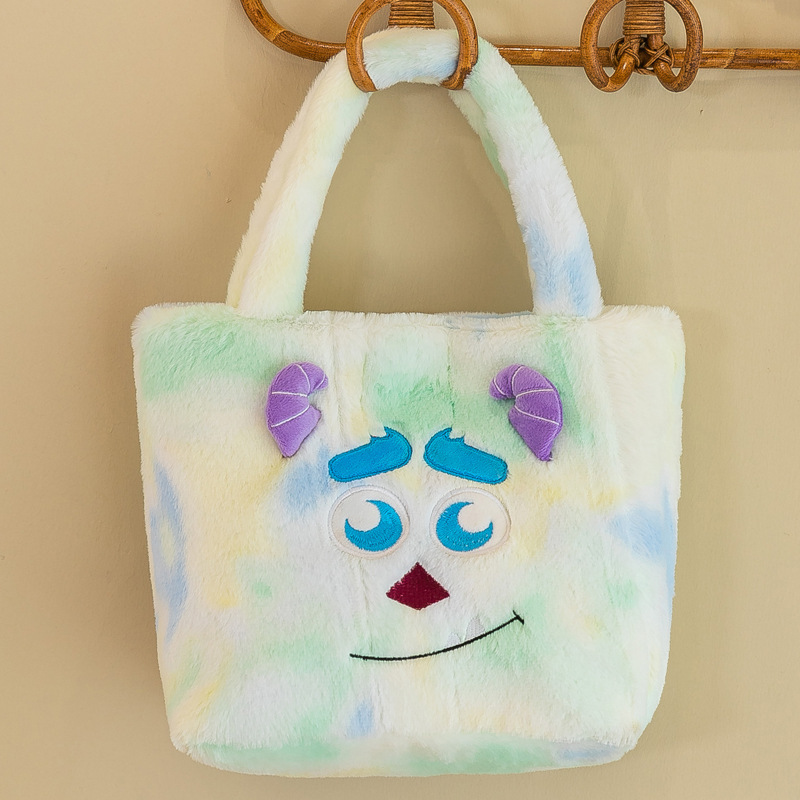 Poupée de dessin animé mignon peluche sac femelle jade laurier chien sac animal sac à main poupée