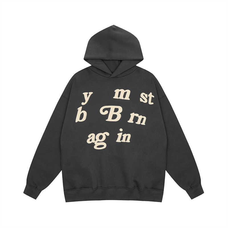 Moletom com capuz masculino Cpfm Ye Must Be Born Again Carta impressa High Street Hip Hop 6 cores moletom com capuz 12 cores