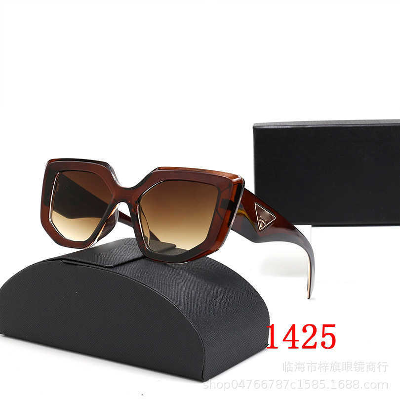 2024 Nouvelles lunettes de soleil de créateur de luxe de haute qualité Nouvelle mode grand cadre pour hommes et femmes Shooting p.