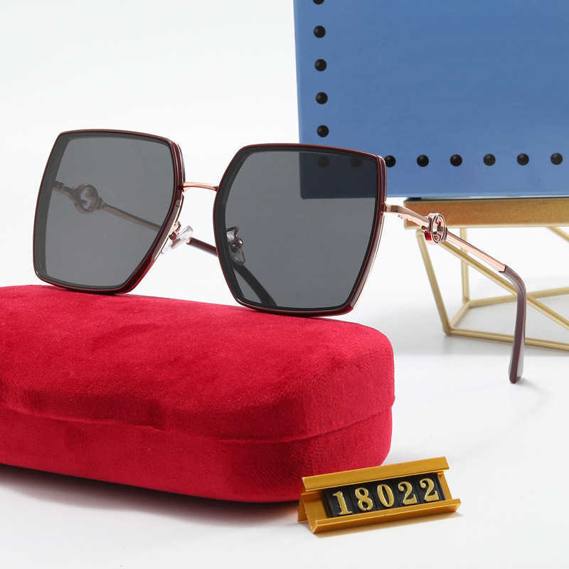 óculos de sol de grife de luxo 2023 nova moda popular de alta definição lente polarizada polimento galvanizado fio de pé tr frame óculos de sol