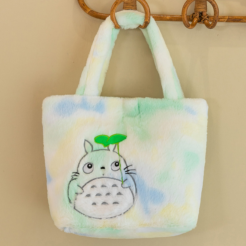 Poupée de dessin animé mignon peluche sac femelle jade laurier chien sac animal sac à main poupée