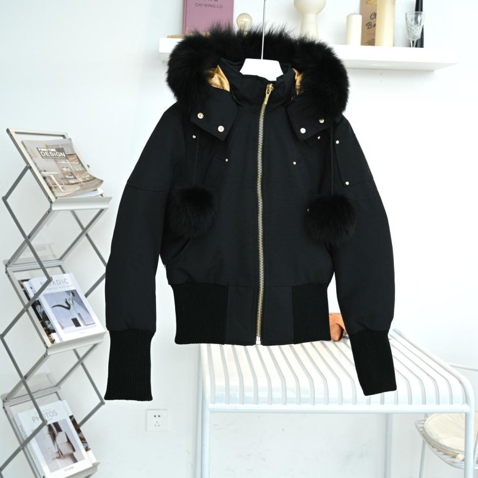 womens coat Winter Designer down jacket from Canadian goose Parkas women jackets zipper warm coats hoodie real wolf fur Holder White and black fur optional