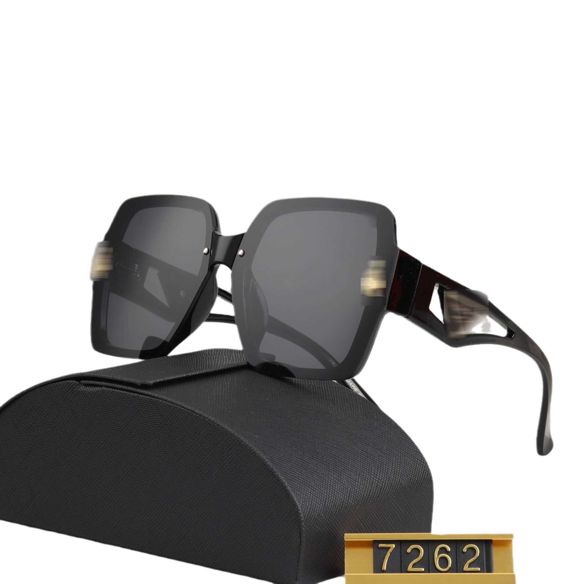 Lyxdesigner solglasögon 2023 NY P HOME HD Fashion Box Mi Pin ins stil Solglasögon 2627