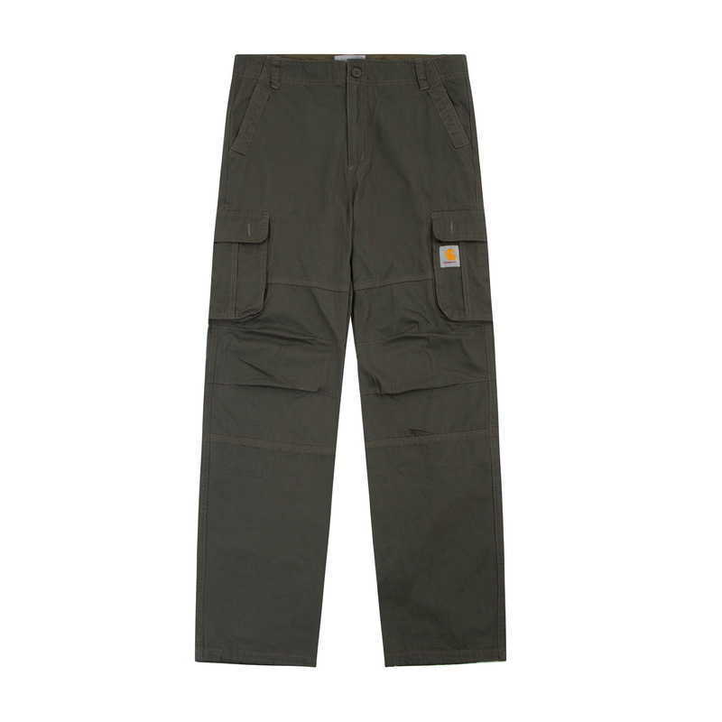 Мужские шорты 2023 Летняя новая мода Carhart Mainline Mainline Style Multi Pocket Cargo Harge Lainks Слушанные прямые брюки для мужчин и женщин