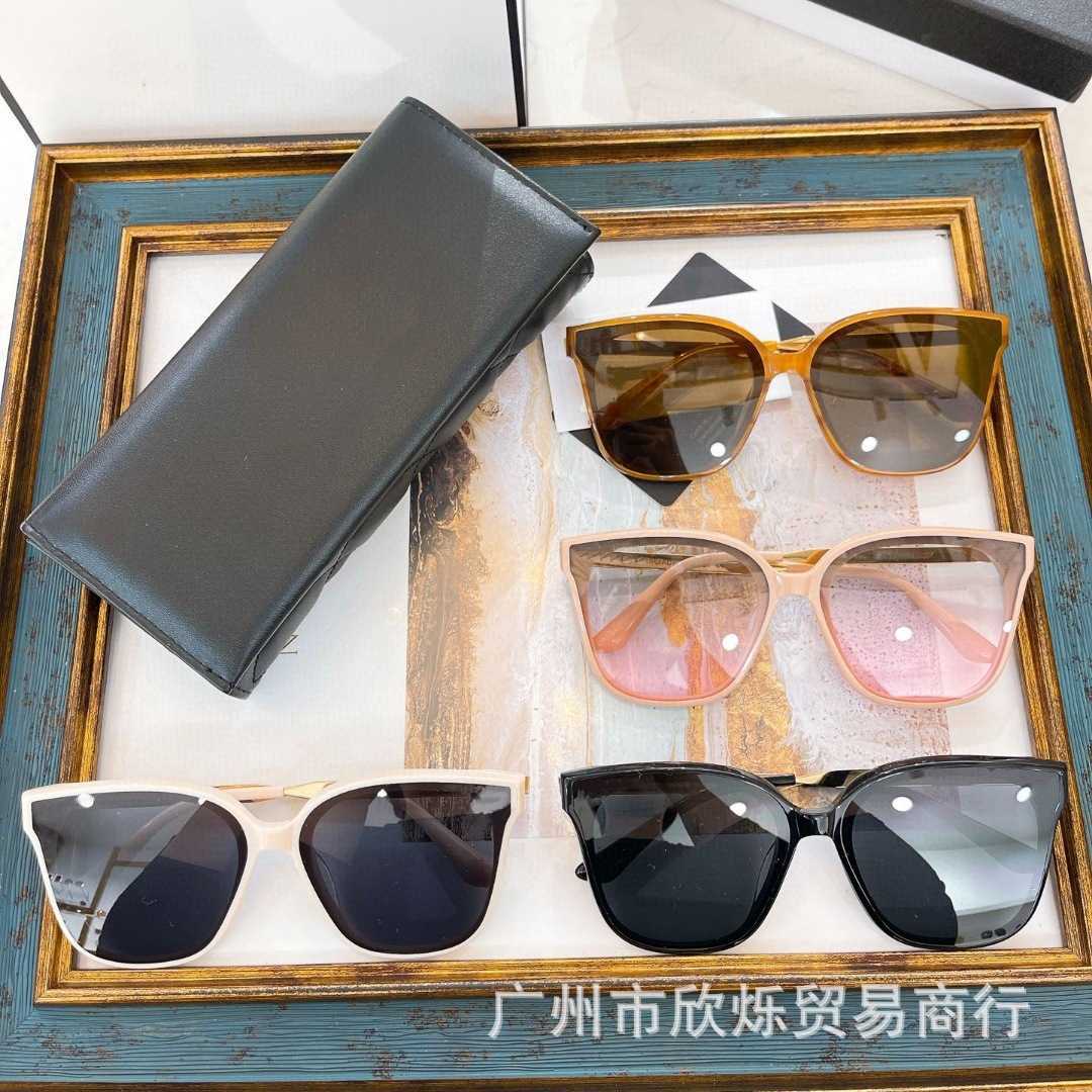 2023 luxe designer zonnebrillen 23 Lente/Zomer Nieuw voor Dames 3865 Plate Box Show Small Face and Temperament INS Advanced Sense Sunglasses Fashion