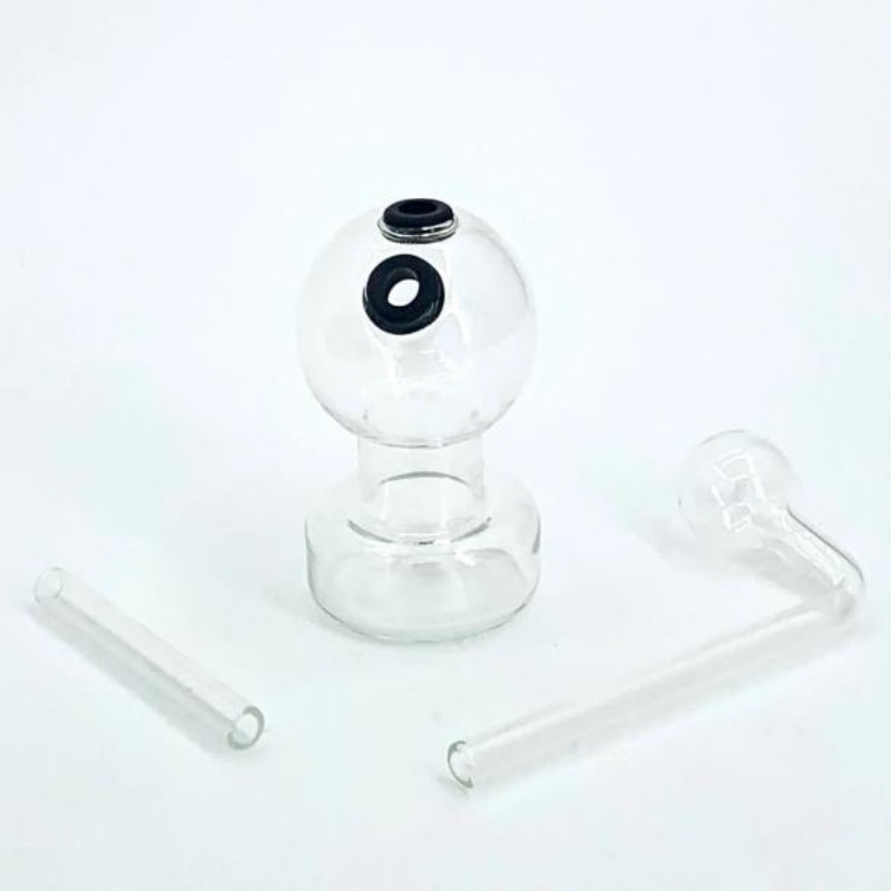 Mini bruciatore a nafta con tubo d'acqua in vetro da 4 pollici Shisha dab rig