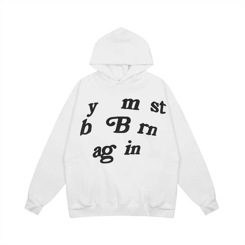 Moletom com capuz masculino Cpfm Ye Must Be Born Again Carta impressa High Street Hip Hop 6 cores moletom com capuz 12 cores