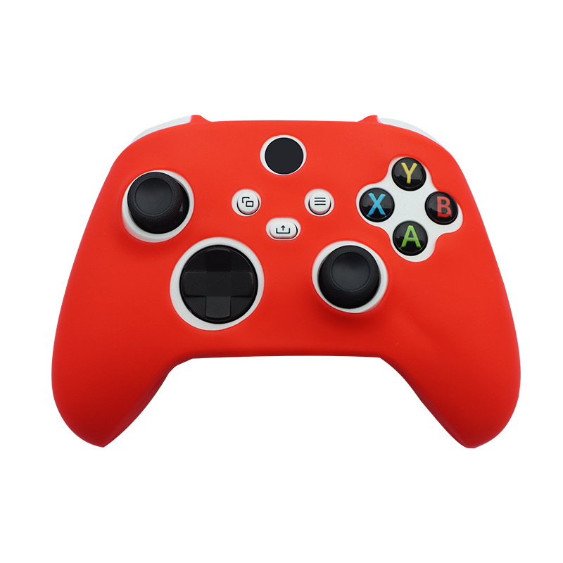 Custodia protettiva in silicone custodia avvolgente controller Xbox Series X Joystick in gomma gel