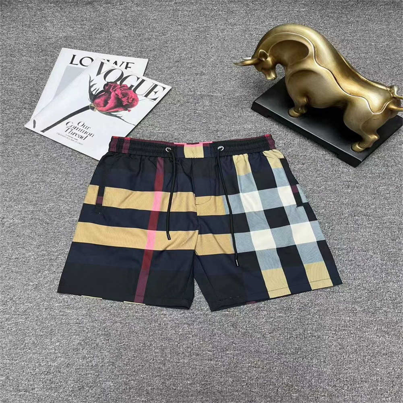 Men's Shorts Projektanci klasyczne spodenki w paski mężczyźni Summer Masher Rekroci Streetwears Odzież Szybkie suszenie stroje kąpielowe Spodnie plażowe 