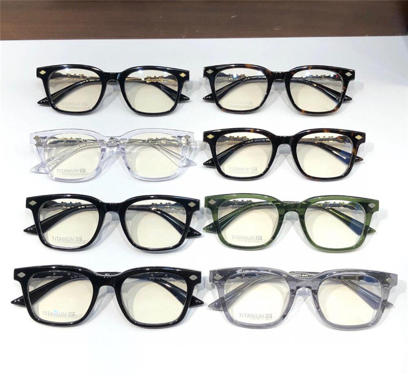 New fashion design square optical glasses 8214 classic acetate frame simple and generous style with box can do prescription lenses top quality