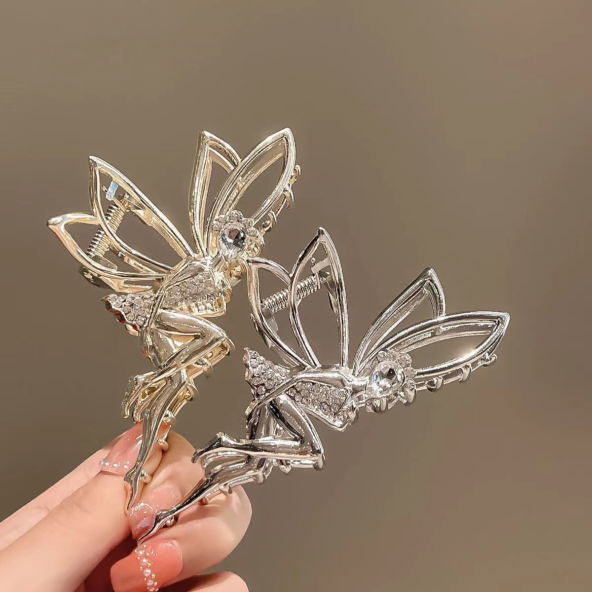 Fashion elf claw hair clip elegant temperament metal Hair clip shark clip hair accessories