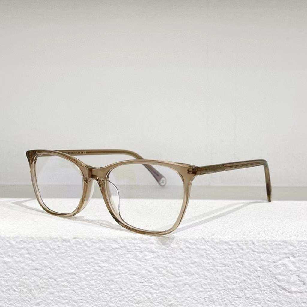 2023 Neues Luxus-Designer-Sonnenbrillen-Jahr Tiktok Online Berühmtheit Gleiche Literatur Kunst Japanischer und Ins-Stil Brille Damen Vielseitige schlichte Fassung 3414-A