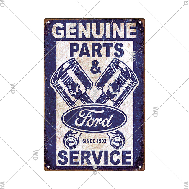 Retro Car Motor Tin Sign Vintage Car Brand Metal Plant for Gift Idea Car Accessories Metal Plate Home Club Garage Man Dec