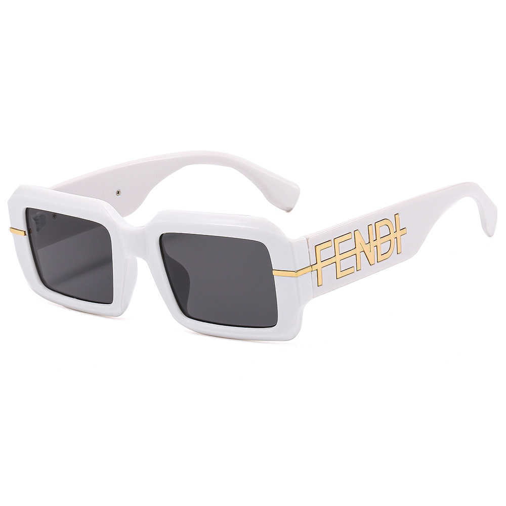 2023 gafas de sol de diseñador de lujo New Fashion Box Network Red Ins FD Gafas familiares Gafas de sol unisex
