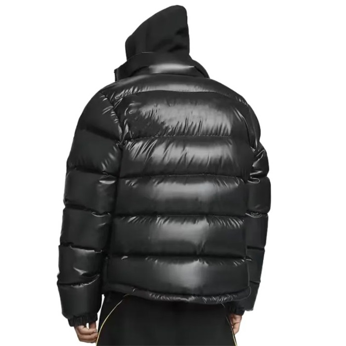 Jaquetas masculinas luxuosas Jaqueta puffer com capuz com zíper Parkas Colete feminino estampado com letra Quente Casais de inverno Amarelo preto comum Casacos de grife Casacos