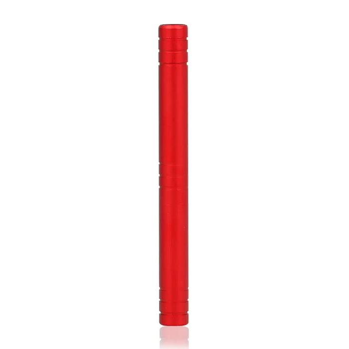 Cachimbo de Metal One Hitter Bat 82MM Snuff Tobacco Dry Herb Cigarette Dugout Tube Display Packing Wholesale