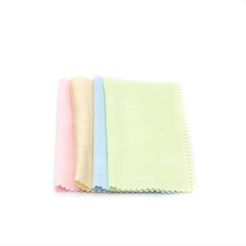 10 stks Schoonmaken Bril Brillen Doek Economie Zonnebril Screen Microfiber Cleaner Doek Brillen Accessoires Willekeurige