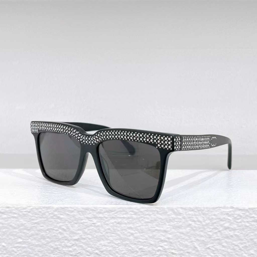 luxury designer sunglasses 2023 New CH Home Network Celebrity Same Style Personalized Women's Versatile Fashion Sunglasses CH9119B