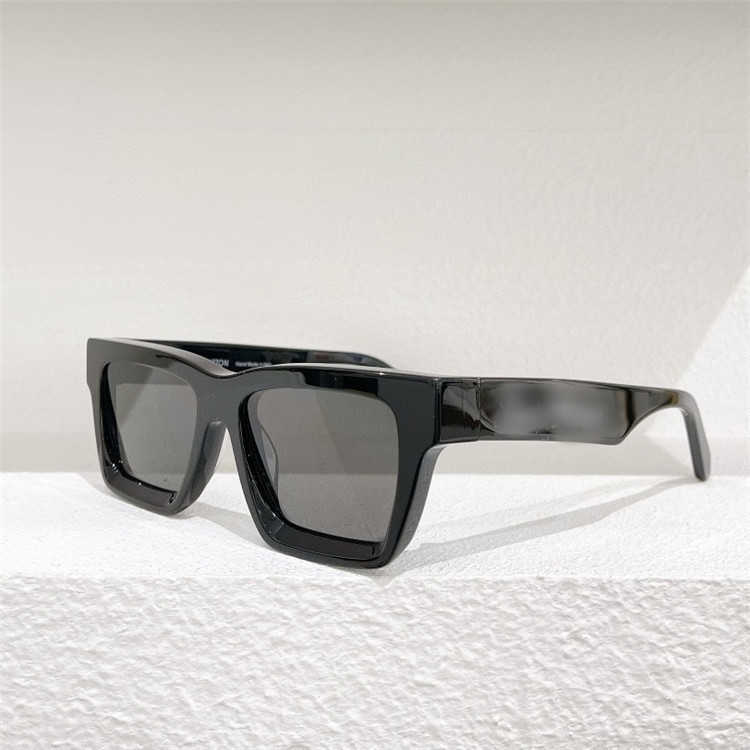 2023 New luxury designer Show style fashion box color mirror leg tide male star same sunglasses female z1556