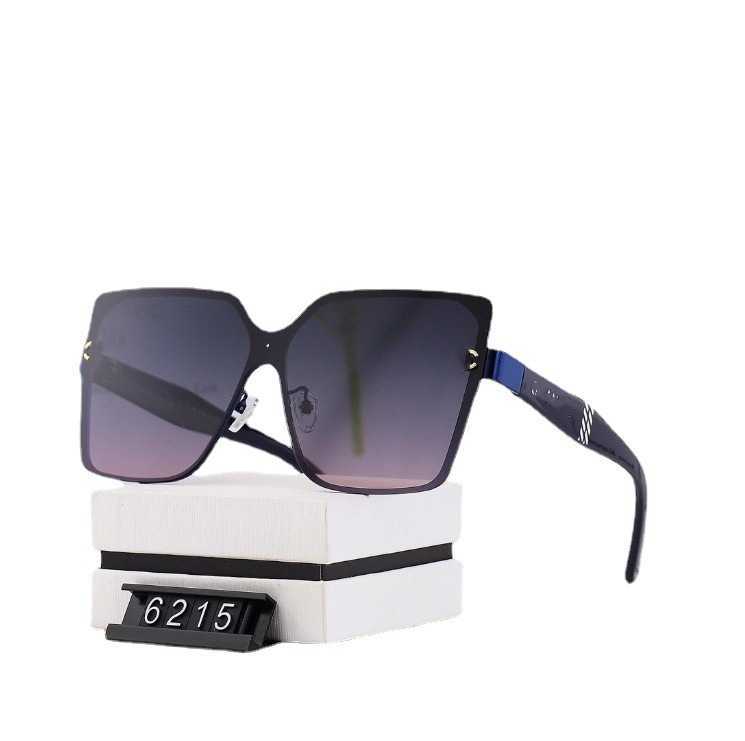 2024 Luxury Designer luxury designer sunglasses Overseas New for Men and Women Street Photography Sunglasses Polarized Glasses 6215