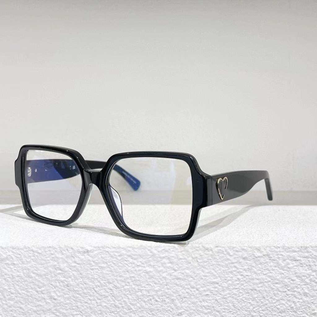 2023 Nuovo designer di lusso Nonna Xiang Tiktok Occhiali da sole giapponesi e ins da donna moda occhiali da vista semplici versatili montatura CH3438-S-A