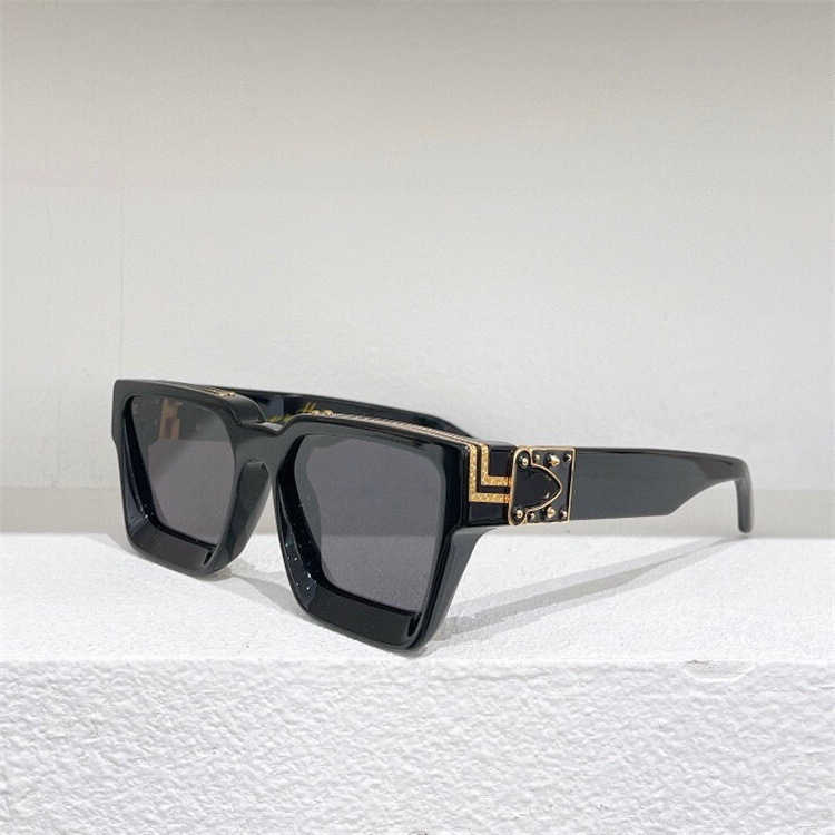 2023 New luxury designer Family L's white millionaire 96006 board ins personality Sunglasses men's net red sunglasses women Z1165