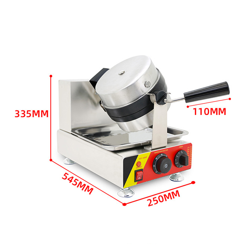 Lebensmittelverarbeitung Kommerzielle Rotation Hongkong 220V 110V Bubble Egg Waffle Maker Puffs Machine