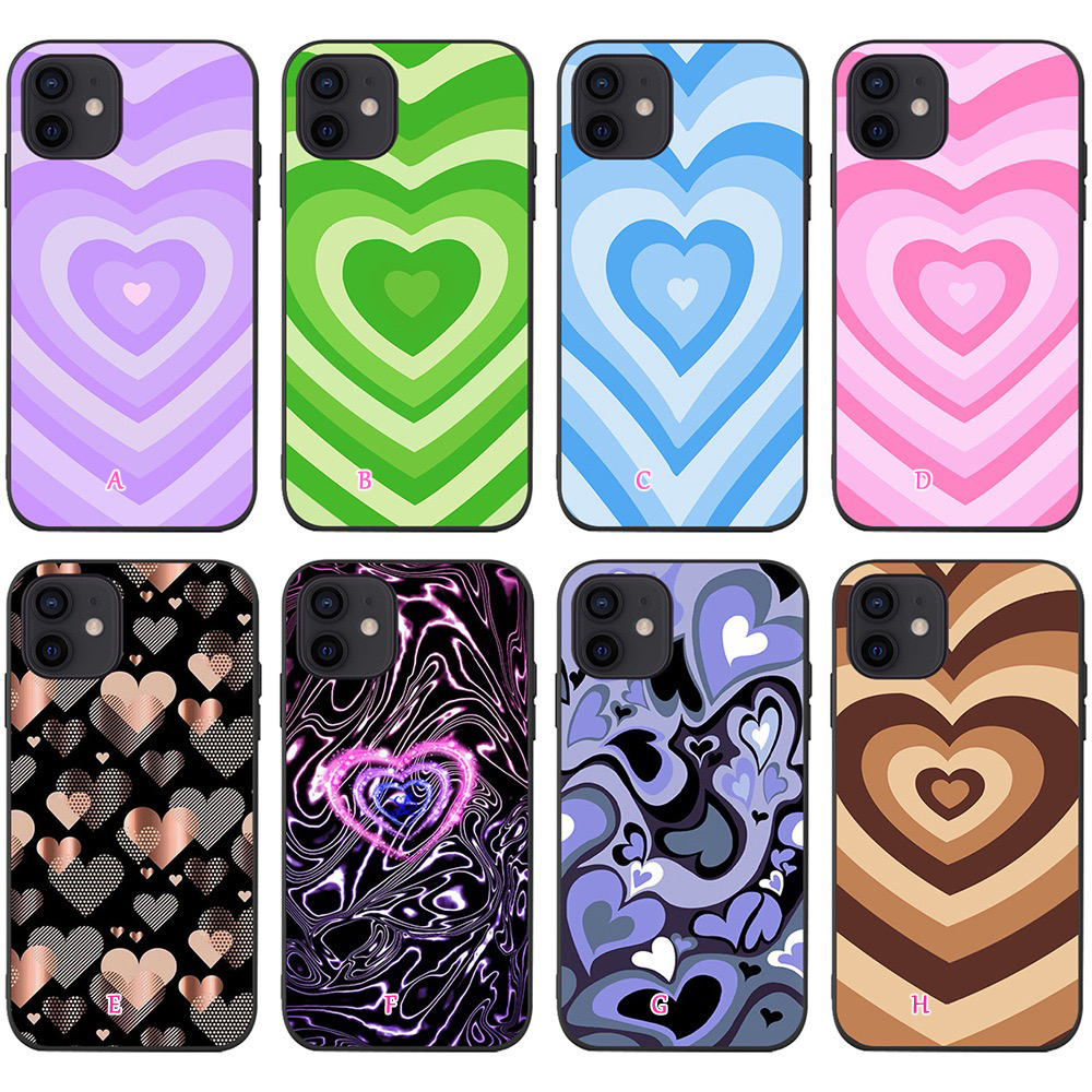 Moda Ayçiçeği Kalp Aşk İPhone 15 için Yumuşak TPU Kılıfı 14 Pro Max 13 12 11 XR XS 8 7 iPhone15 Phone15 Güzel Sevgili Silikon Çiçek Mobil Cep Telefonu Arka Kapak Cilt