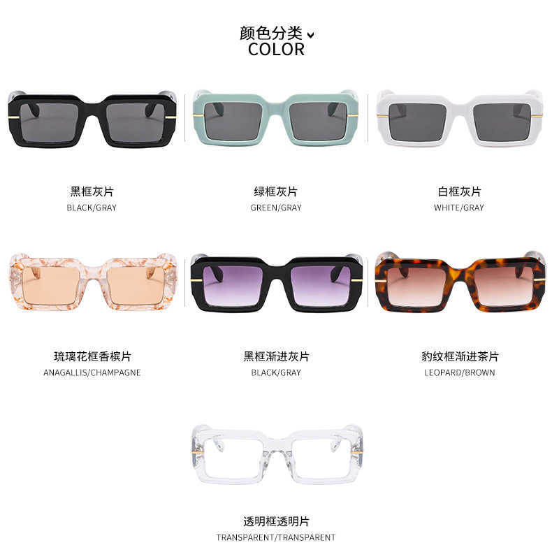 2023 Luxury Designer Solglasögon Ny modeboxnätverk Red Ins FD Family Glasses Unisex Solglasögon