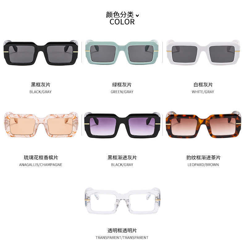 2023 luxury designer sunglasses New Fashion Box Network Red Ins FD Family Glasses Unisex Sunglasses