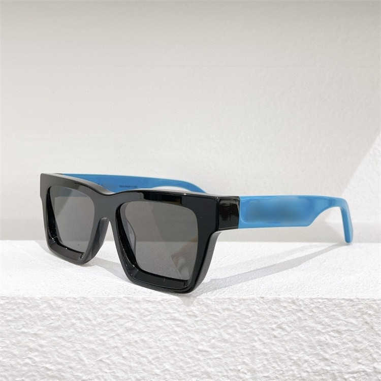 2023 New luxury designer Show style fashion box color mirror leg tide male star same sunglasses female z1556
