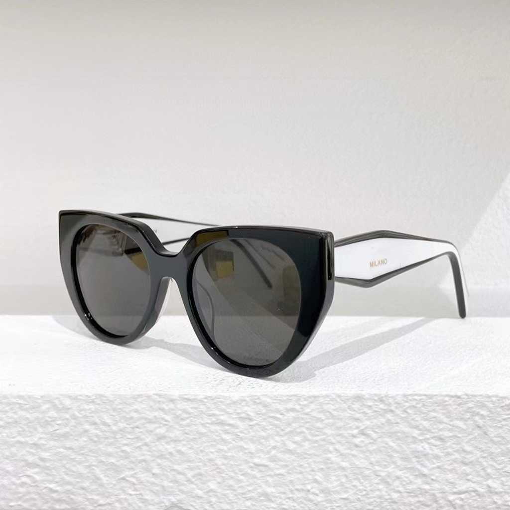 2023 Nouveau designer de luxe P nouvelle célébrité en ligne Tiktok star même style lunettes de soleil polyvalentes pour femmes PR14WS