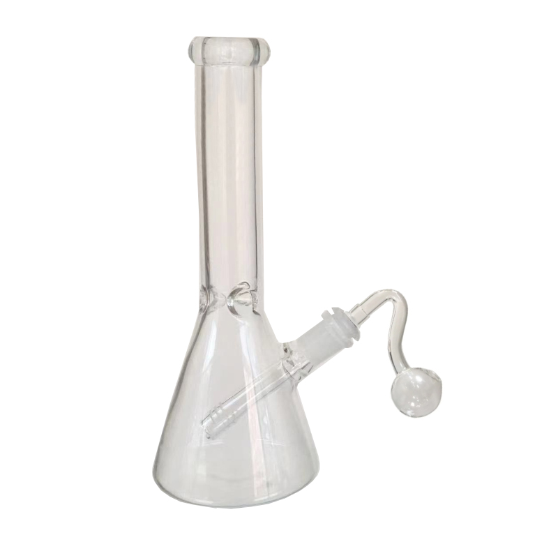 Cachimbos de cachimbo de água de 4 mm de espessura Dab Rigs Bubblers com queimador de óleo de haste inferior Quartzo Banger Nails Tigela Slide Predator Filtro difuso Triângulo Tubos de água