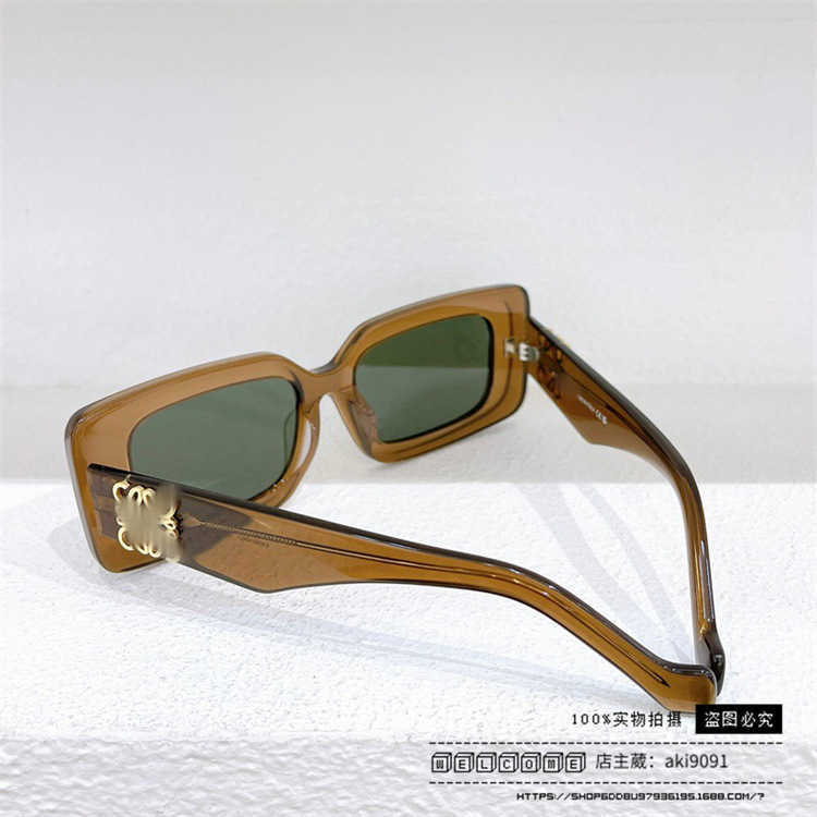 2023 Luksusowe okulary przeciwsłoneczne 23 NOWOŚĆ Luo Yijia Small Square Network Red Ins same spersonalizowane okulary przeciwsłoneczne Kobieta LW40104