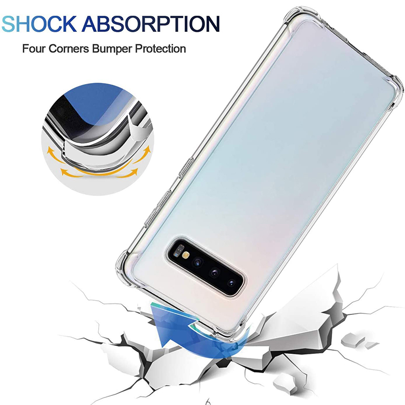 Crystal Clear Shockproof Phone Cases For Samsung Galaxy A04 A14 A24 A34 A54 A13 A23 A33 A73 Soft TPU Air Cushion Corner Rubber Bumper Case Back Cover
