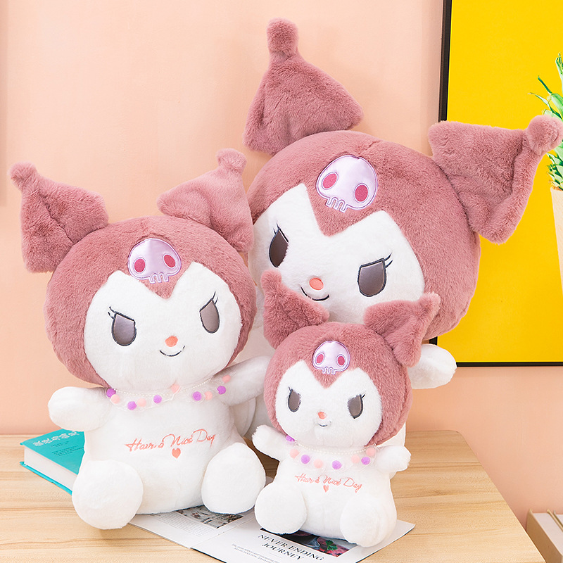 Anime Peluche Kurumi Toys Love Cat Doll Compagno di giochi bambini Decorazione domestica Ragazzi Ragazze Compleanno Festa dei bambini Natale 40 cm 0,43 kg