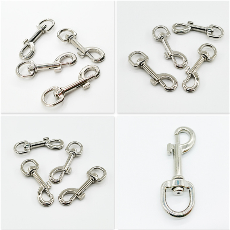 Hundhalsar Leases Swivel Outdoor Keychain Snap Hook Buckle Home Clasp Camping Pet Clip Carabiner Spring Multi-Purpose Accessories JL1764