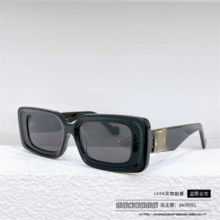 2023 Luxus-Designer-Sonnenbrille 23 New Luo Yijia Small Square Network Red INS Gleiche personalisierte Sonnenbrille weiblich LW40104
