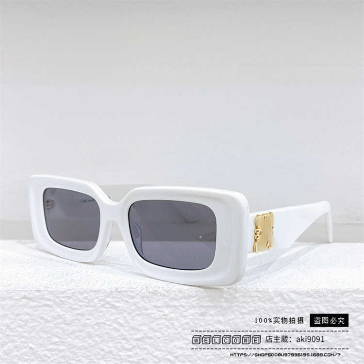 2023 Luxus-Designer-Sonnenbrille 23 New Luo Yijia Small Square Network Red INS Gleiche personalisierte Sonnenbrille weiblich LW40104